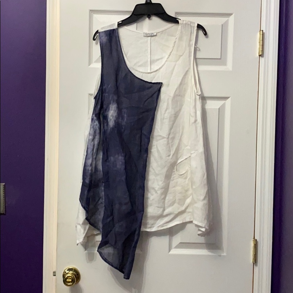 Banana Blue Sleeveless Dress